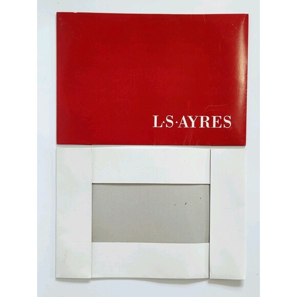 LS Ayres Gift Box Set of 4 Red White Department Store Indianapolis Indiana Macys - Picture 8 of 12